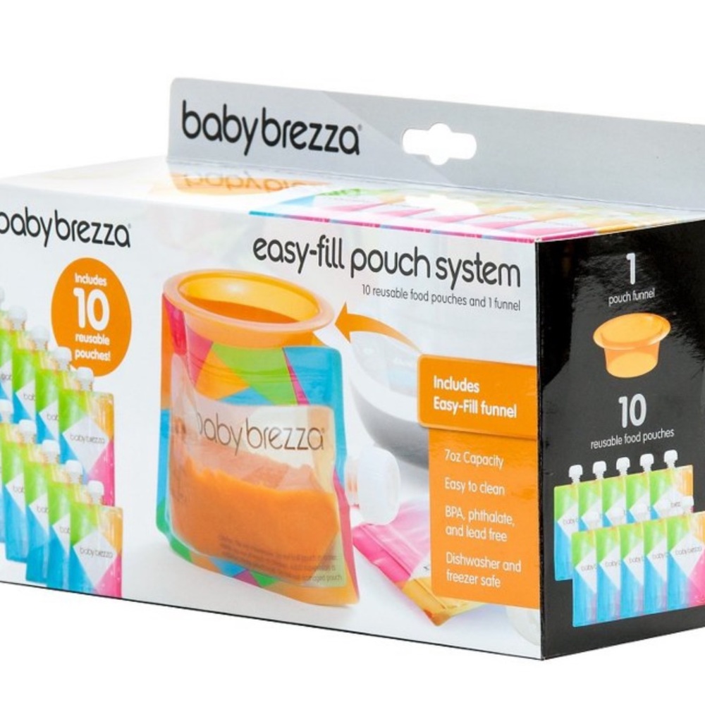 Baby Brezza Easy Fill pouch system. New in box